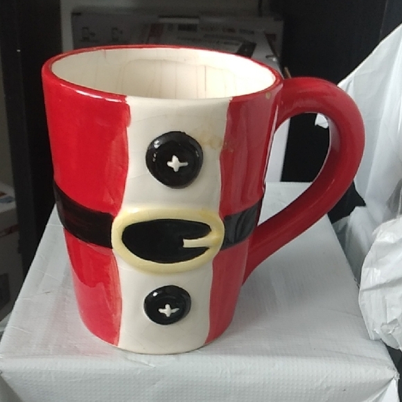 Santa Suit Mug - Picture 1 of 6
